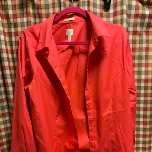 Chicos sz 3 button down.